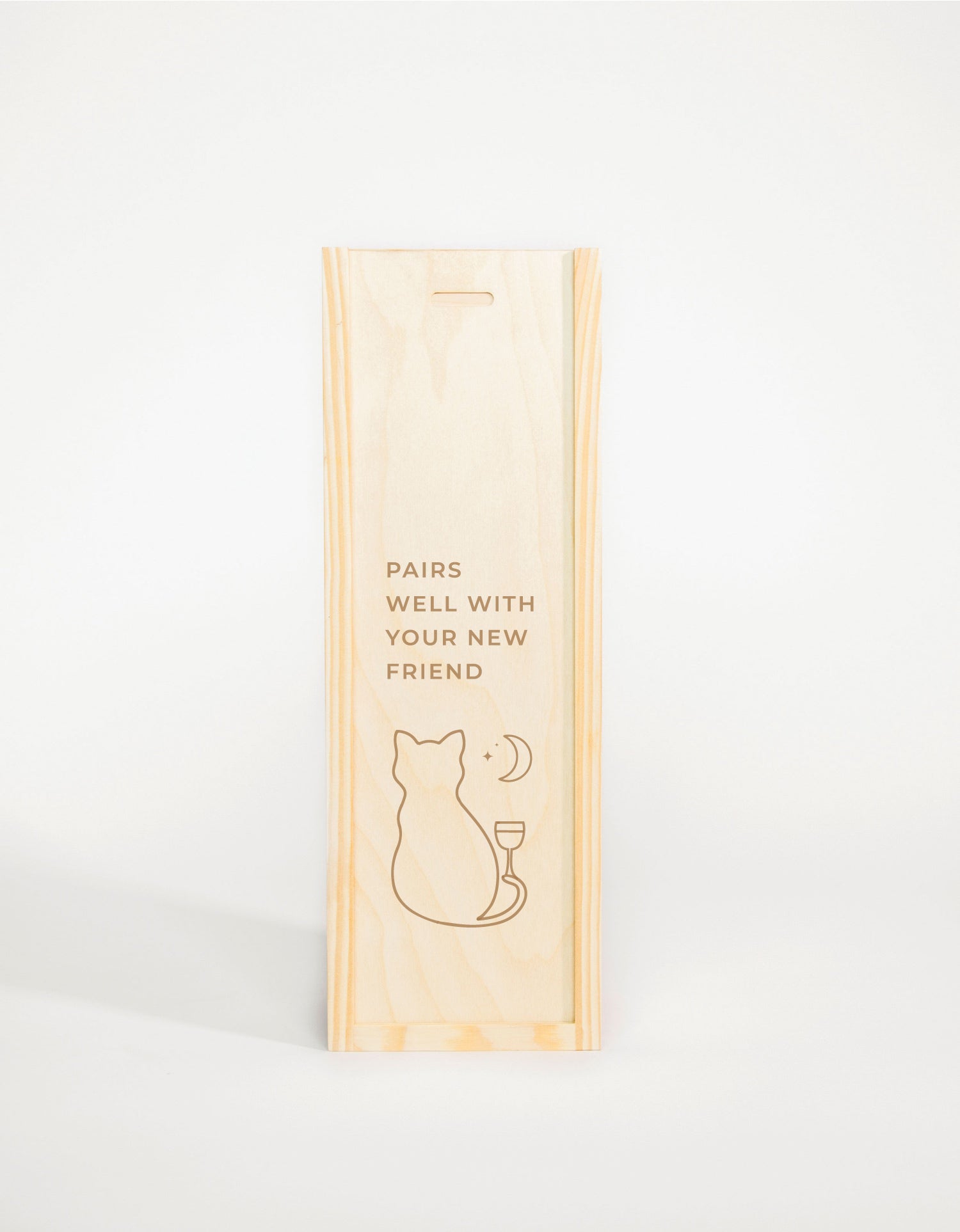 PAIRS WELL WITH YOUR NEW FRIEND CAT