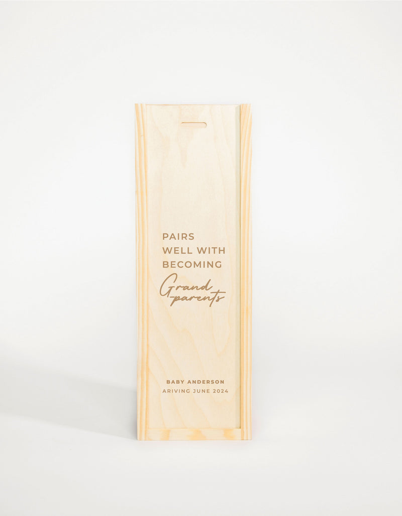 PAIRS WELL WITH BECOMING GRANDPARENTS (FR)