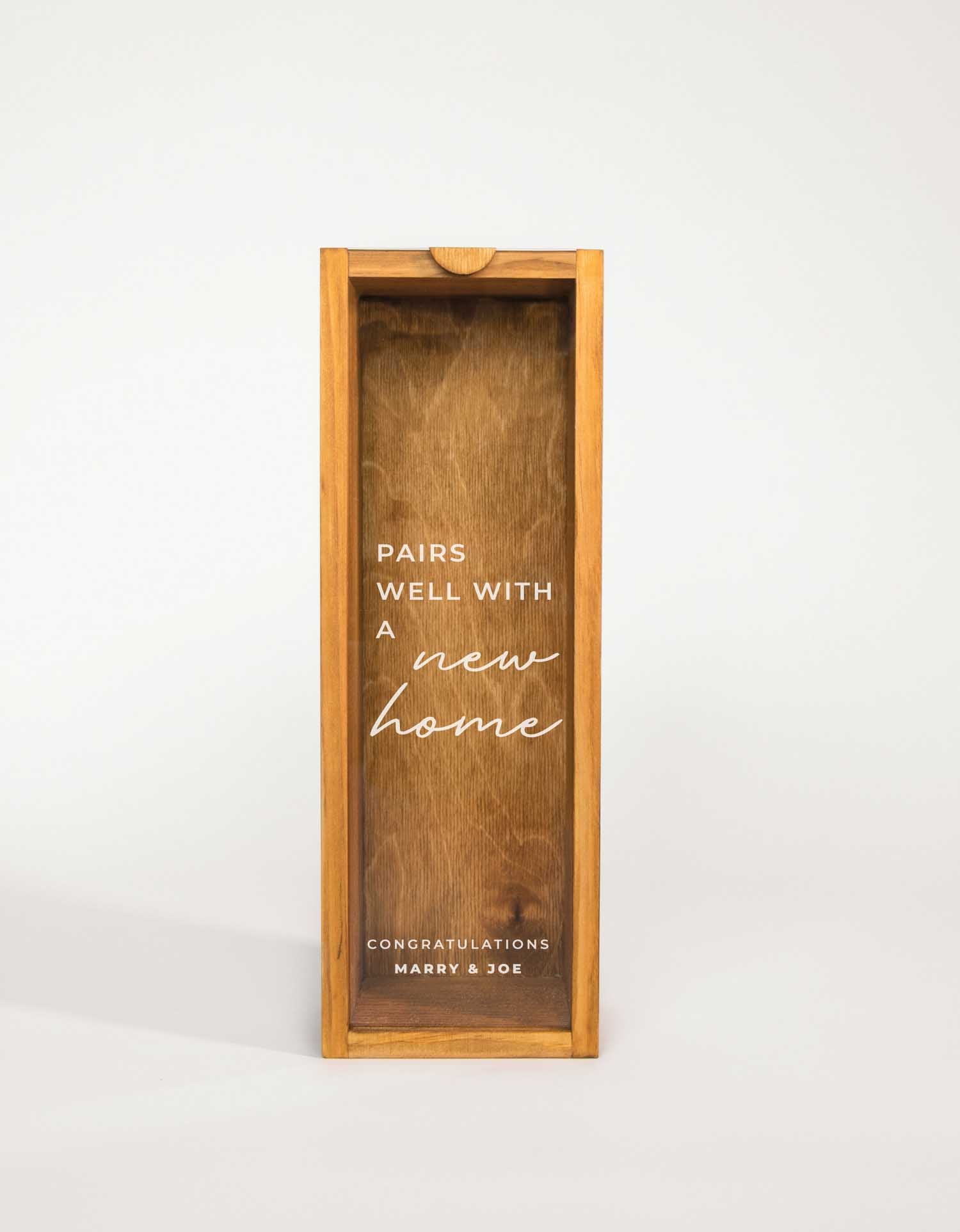 PAIRS WELL WITH A NEW HOME (FR)