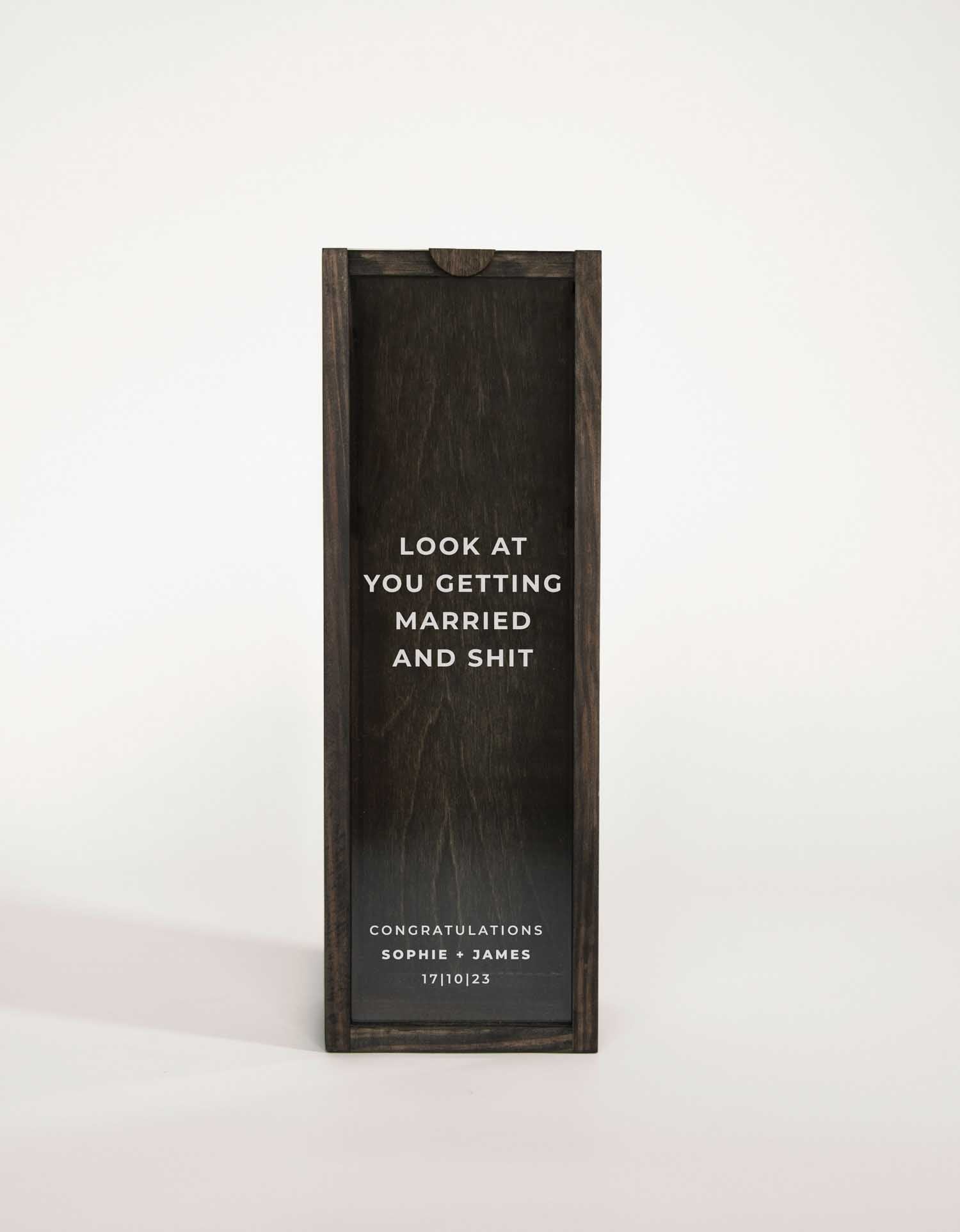 LOOK AT YOU GETTING MARRIED AND SHIT (DE)