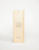 LOOK AT YOU GETTING MARRIED AND SHIT (DE)