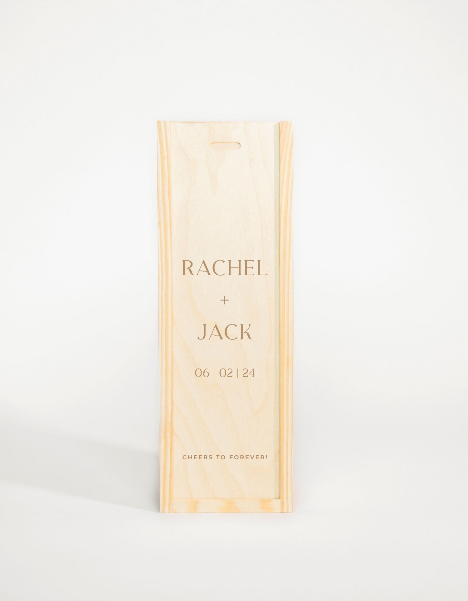 WEDDING COUPLE NAMES + DATE