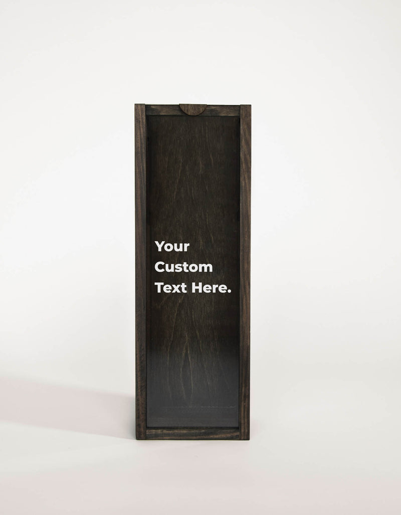 WINEBOX CUSTOM TEXT