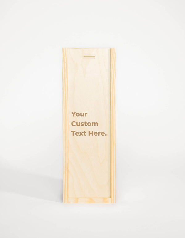 WINEBOX CUSTOM TEXT