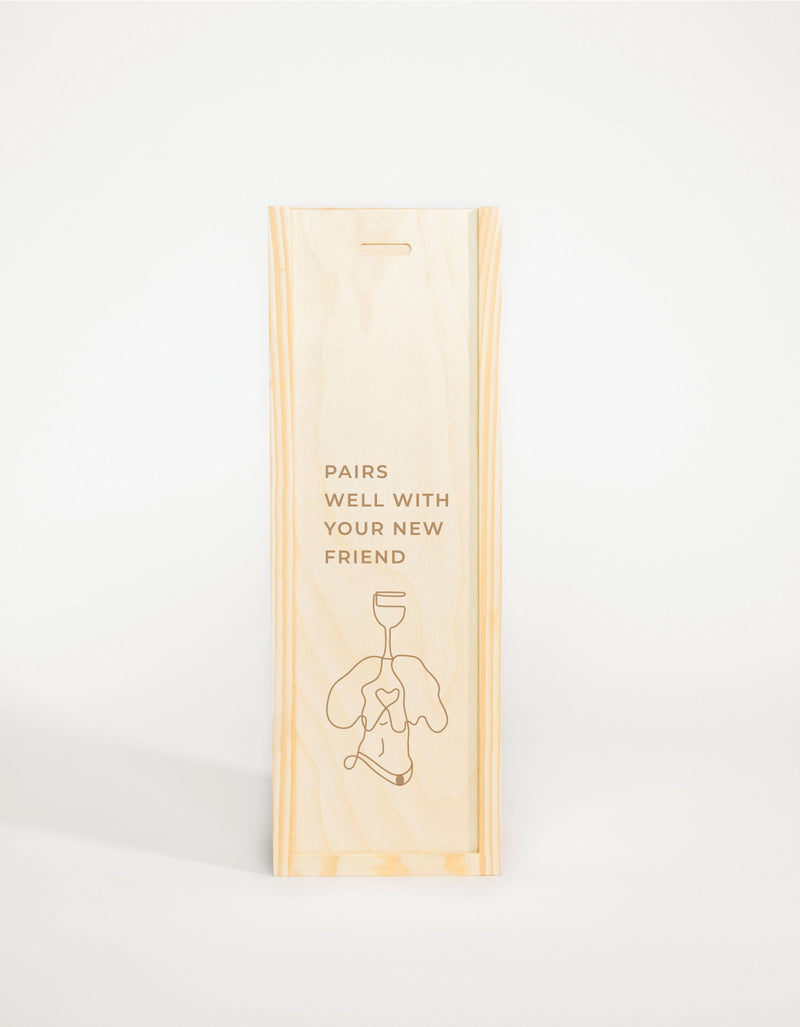 PAIRS WELL WITH YOUR NEW FRIEND DOG (FR)