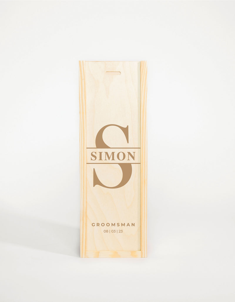 LETTER MONOGRAM GROOMSMEN (FR)