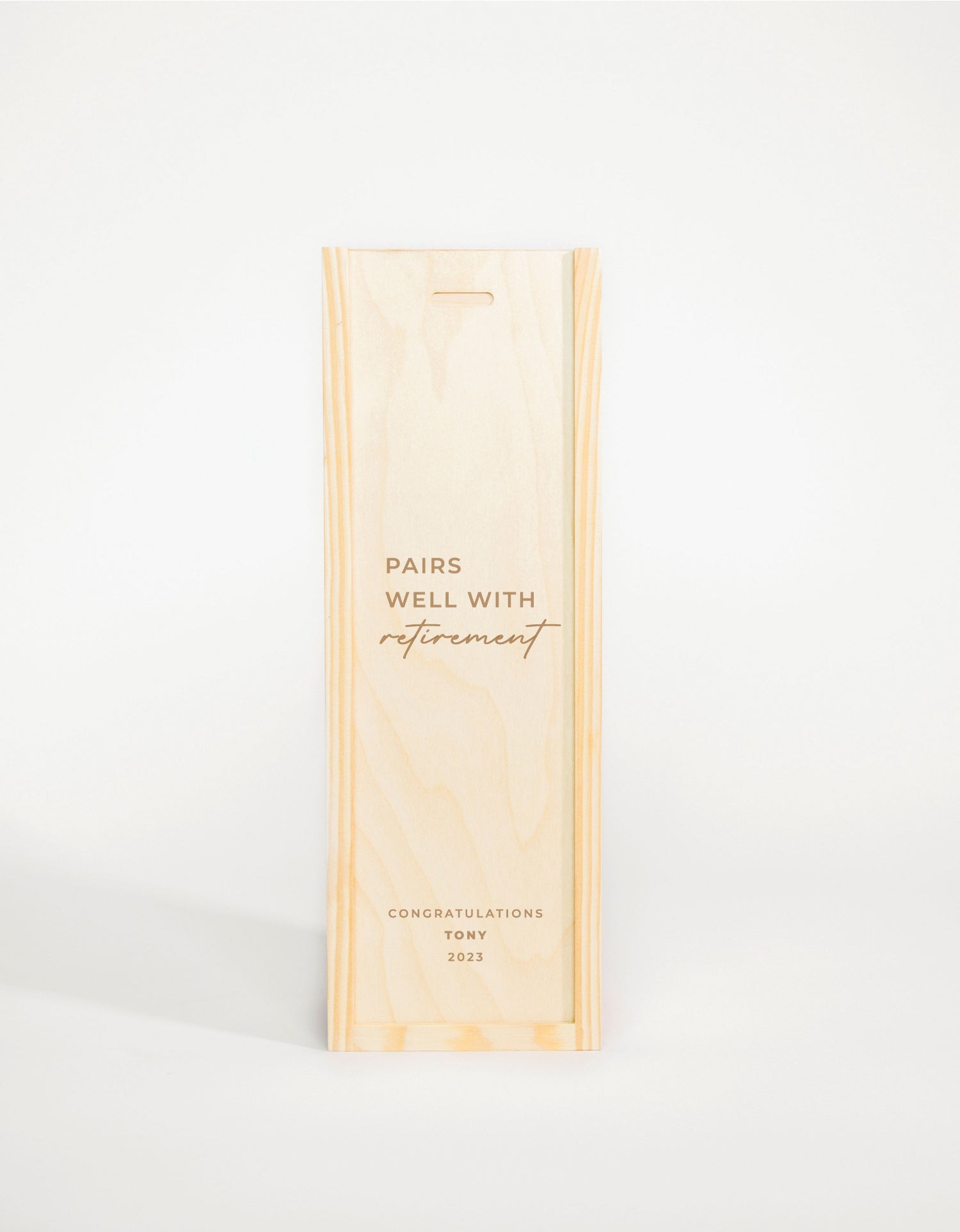 PAIRS WELL WITH RETIREMENT (FR)